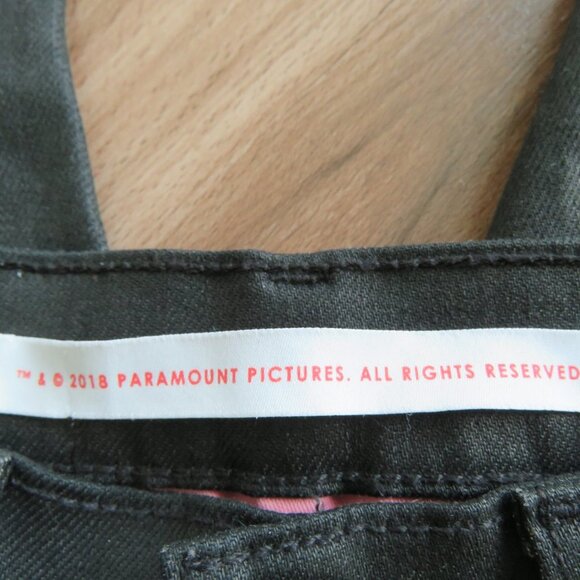 SIMON MILLER X PARAMOUNT GREASE 'Greasy' Black Coated Skinny Jeans - Size 25 - Picture 13 of 15